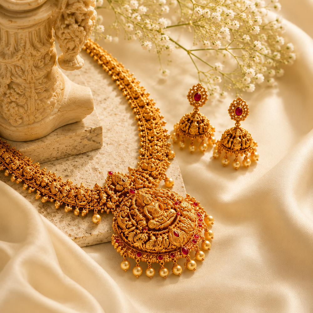 Crafted in the temple town of Madurai