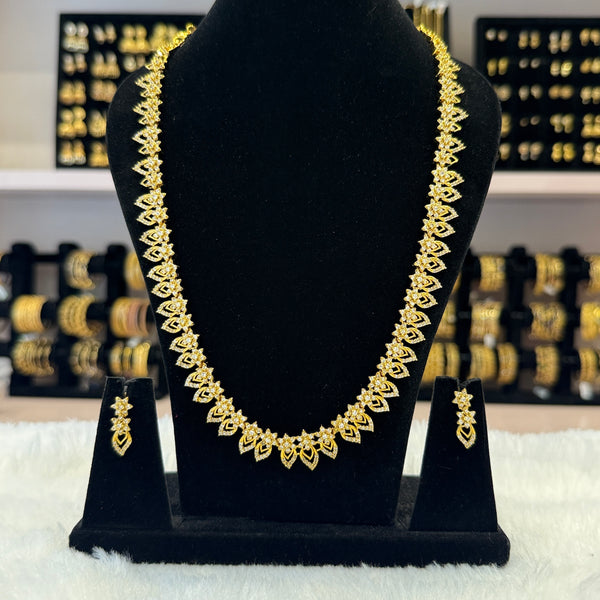 Antique Gold Matte Long Haram - LHM0032