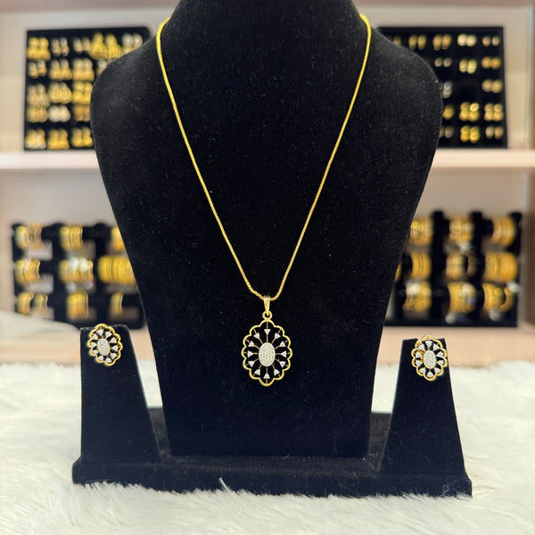 Diamond Pendant Set - PSD00034