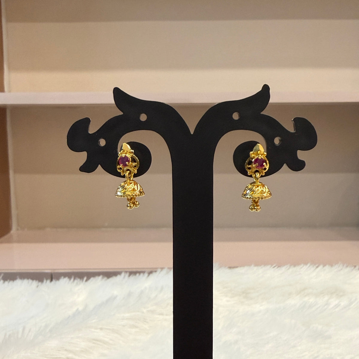 Gold Jhumka - JHG0030