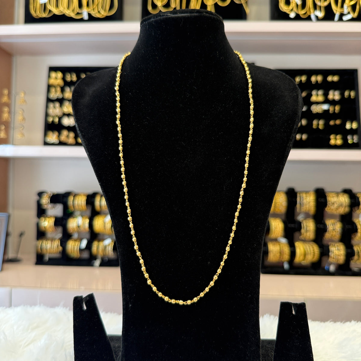 Gold Long Chain - Thin