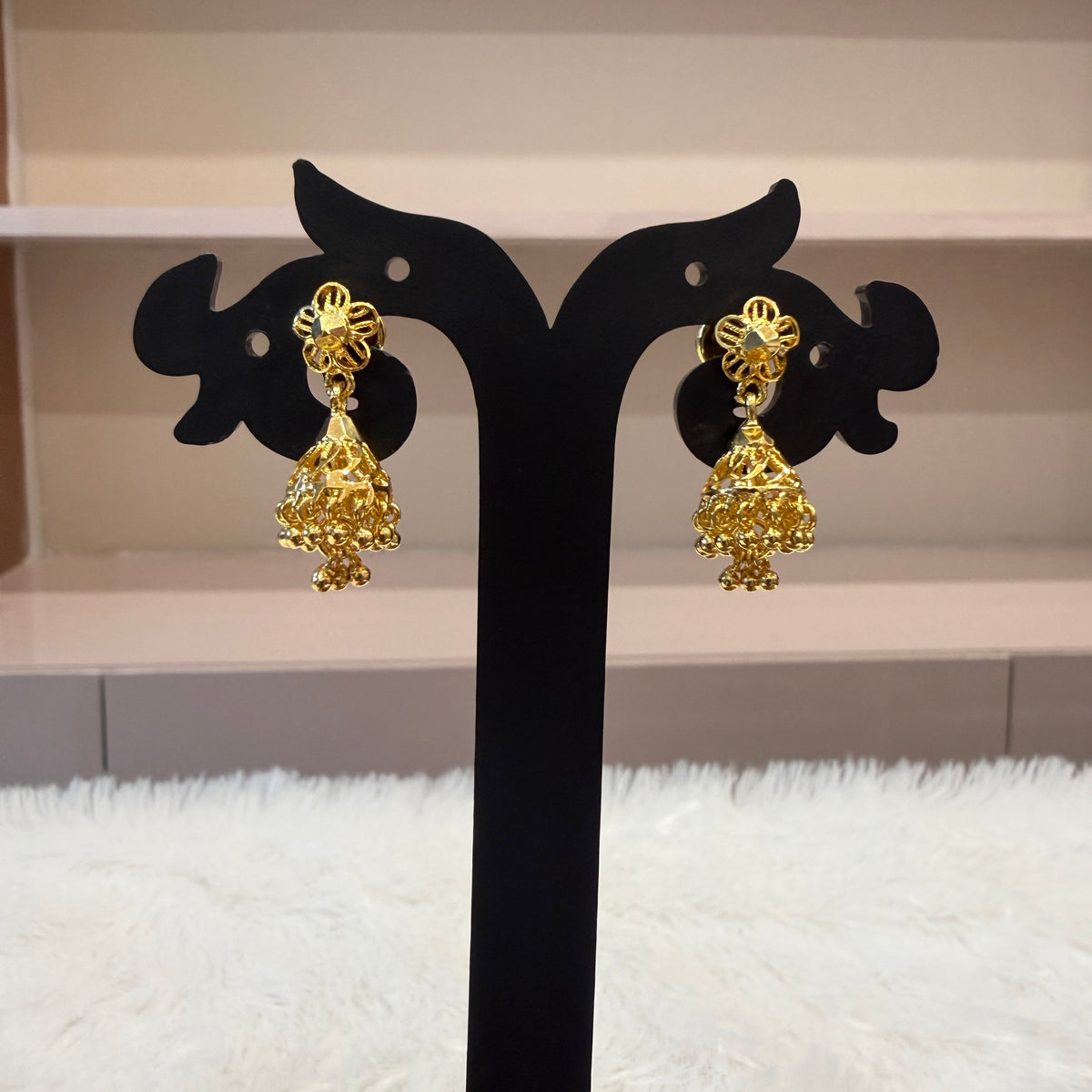 Gold Jhumka - JHG0067