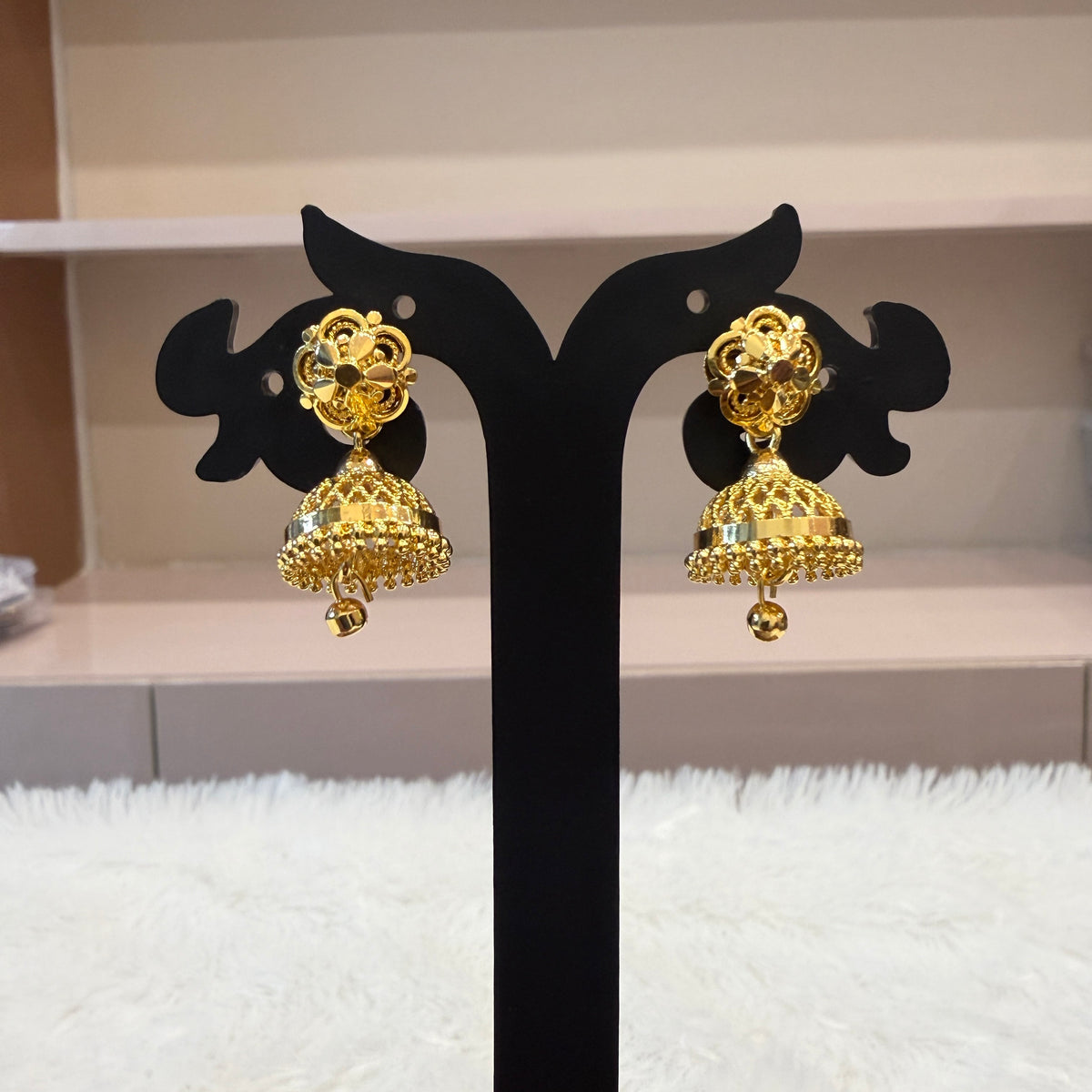 Gold Jhumka - JHG0069