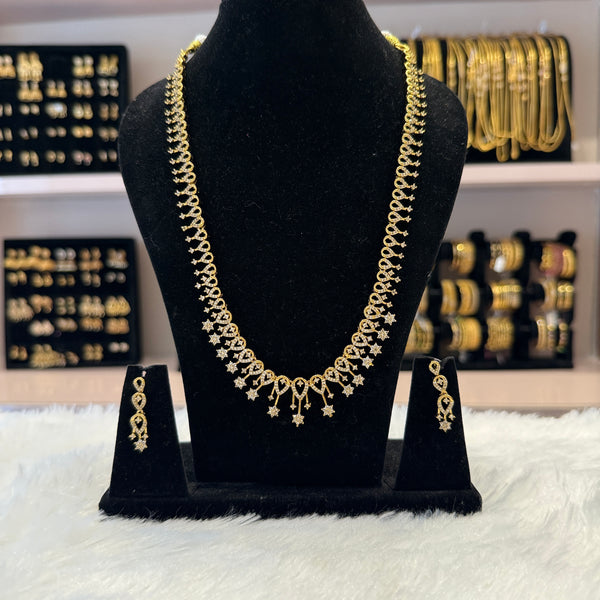 Antique Gold Matte Long Haram