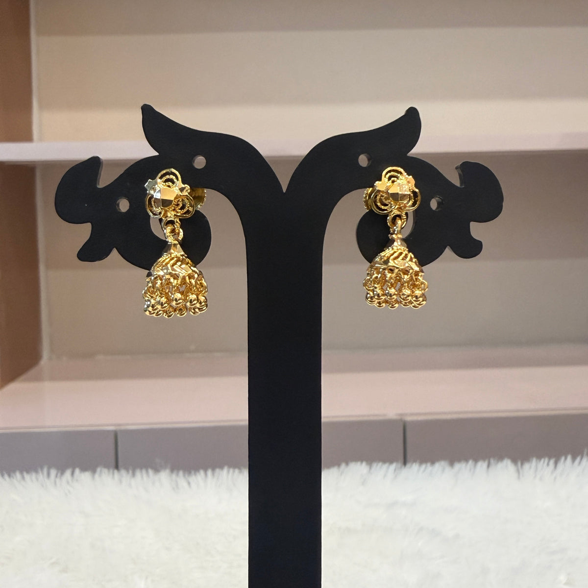 Gold Jhumka - JHG0056