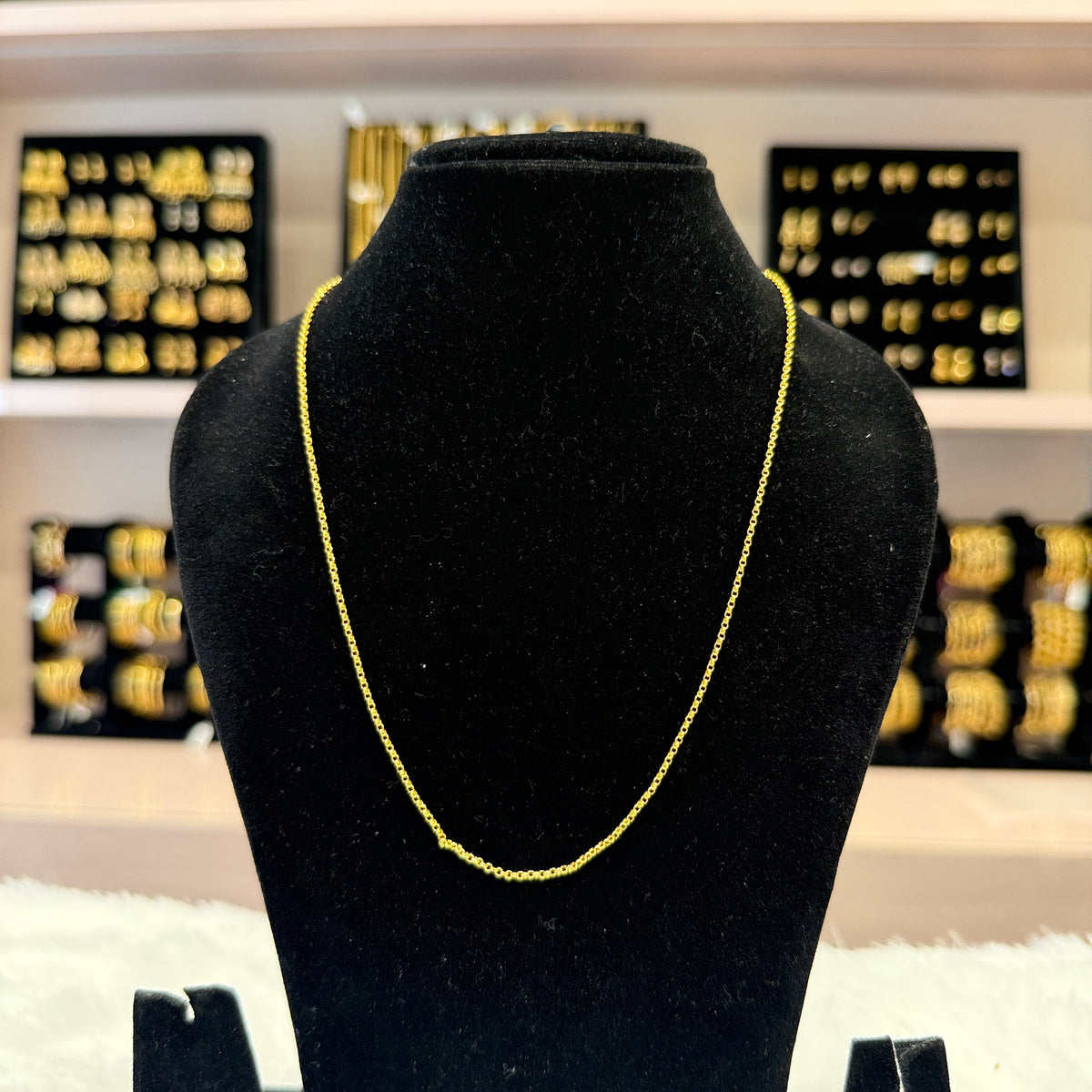 Gold Plain Chain