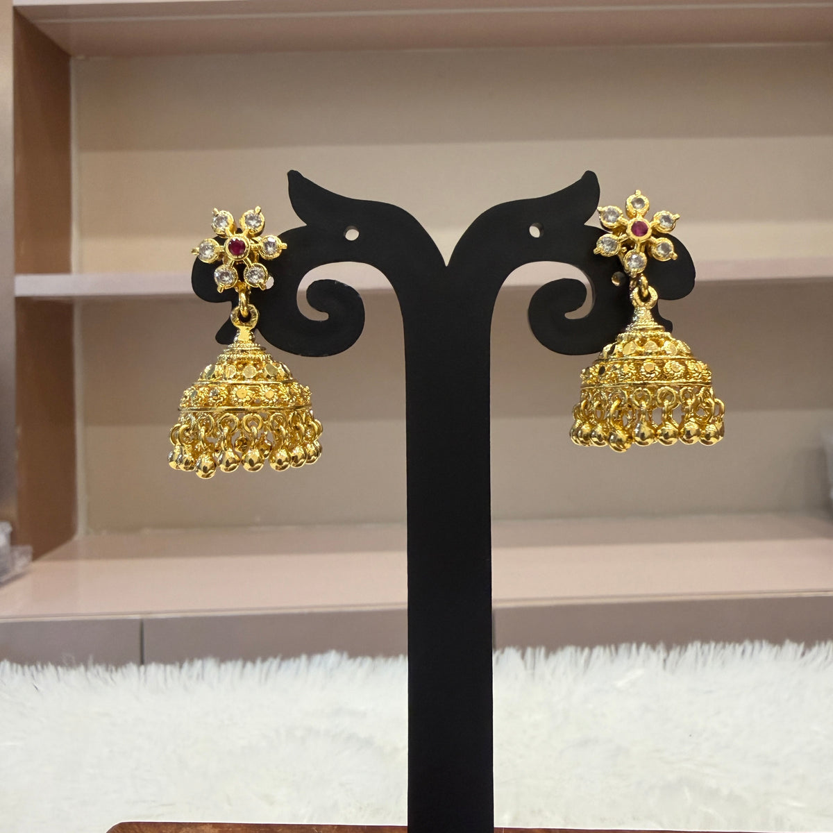 Gold Jhumka - JHG0063