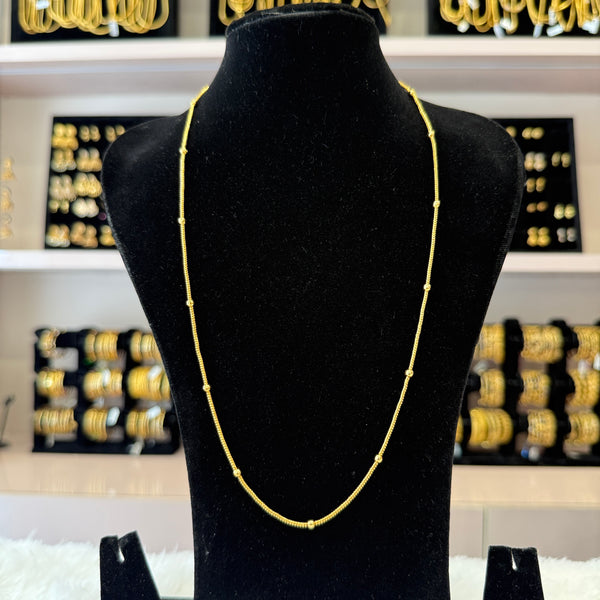 Gold Long Chain - Thin