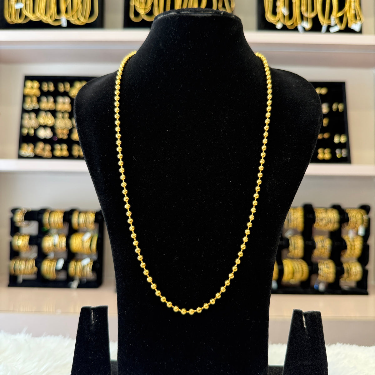 Gold Long Chain - Thin