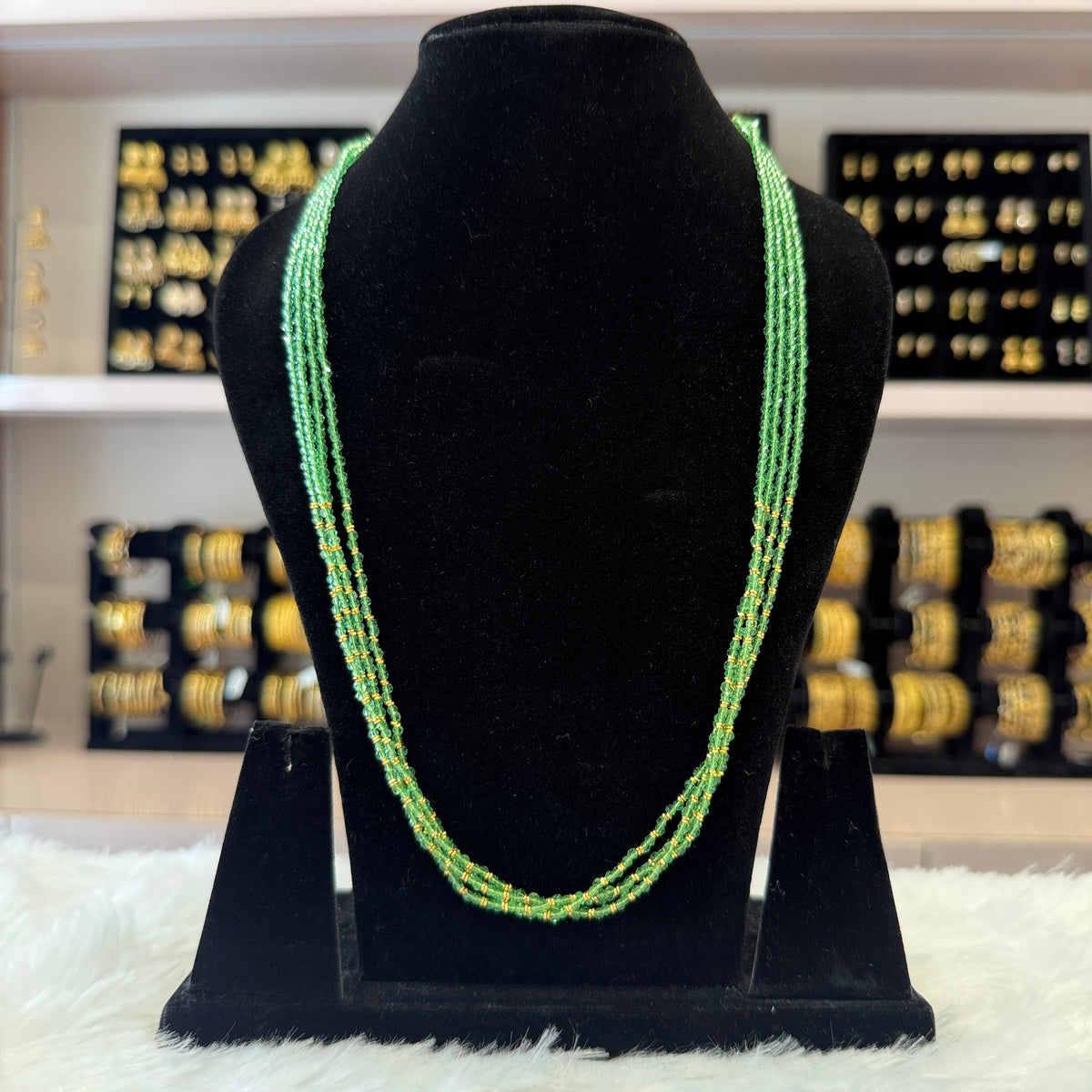 Gold Crystal Chain