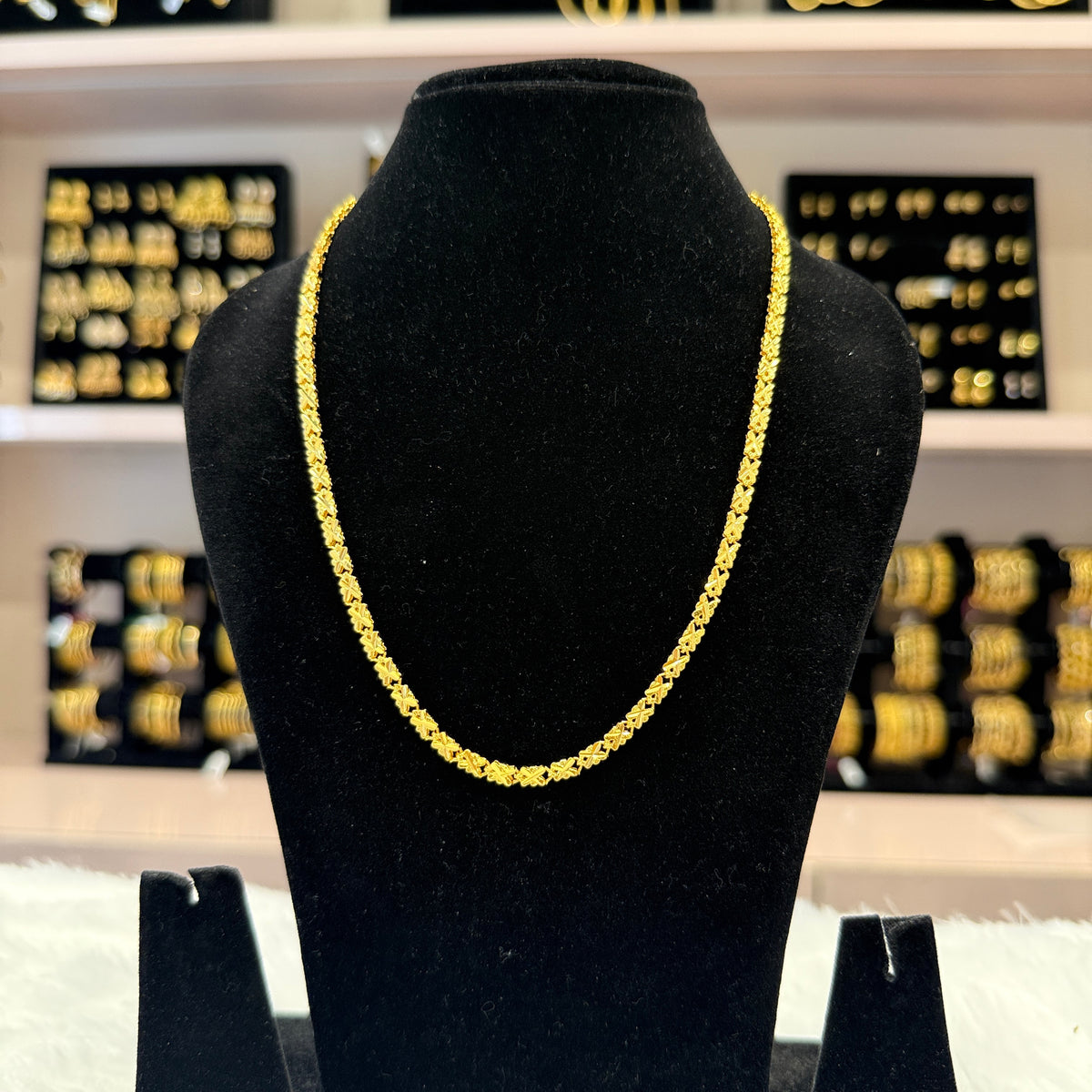 Gold Plain Chain