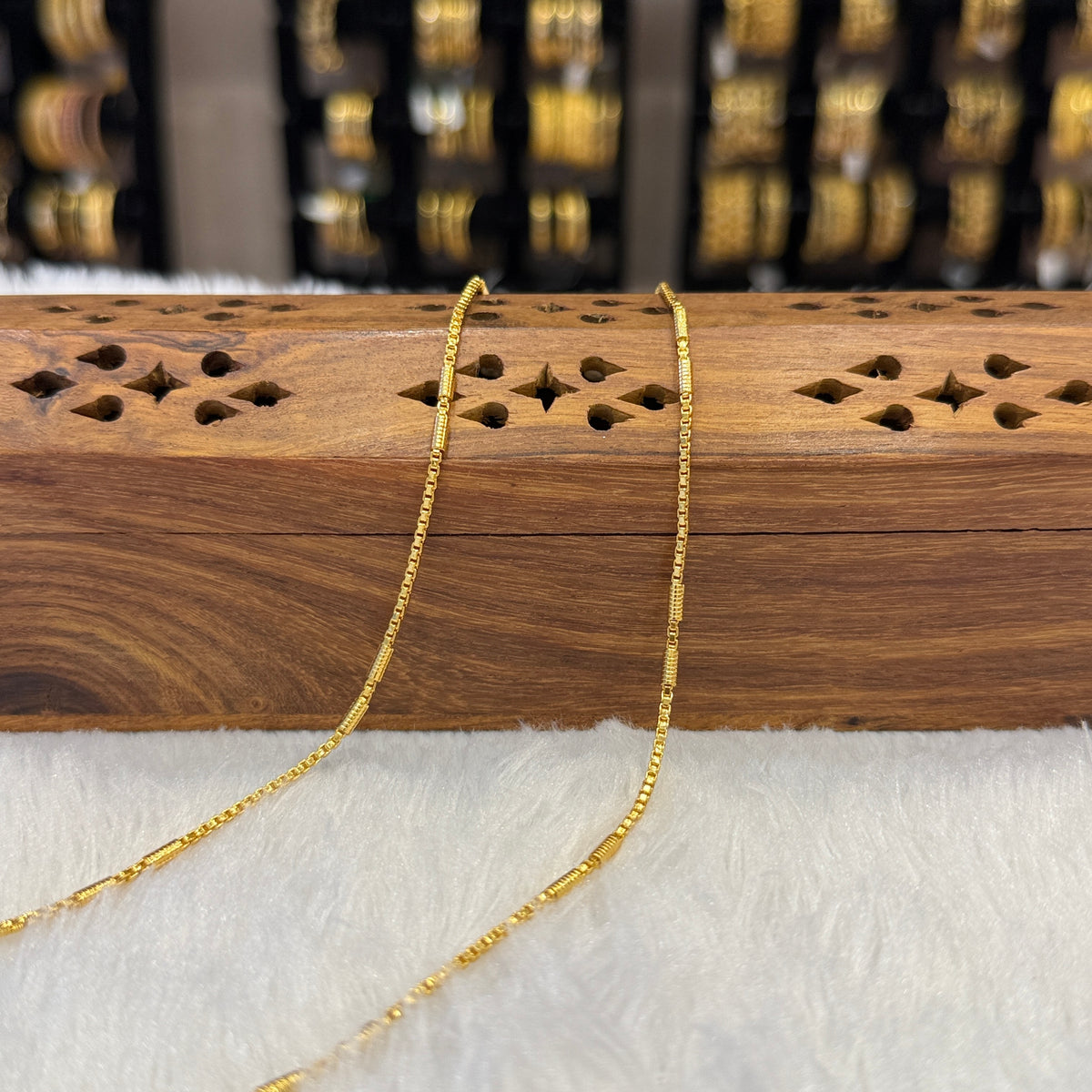 Gold Long Chain - Thin