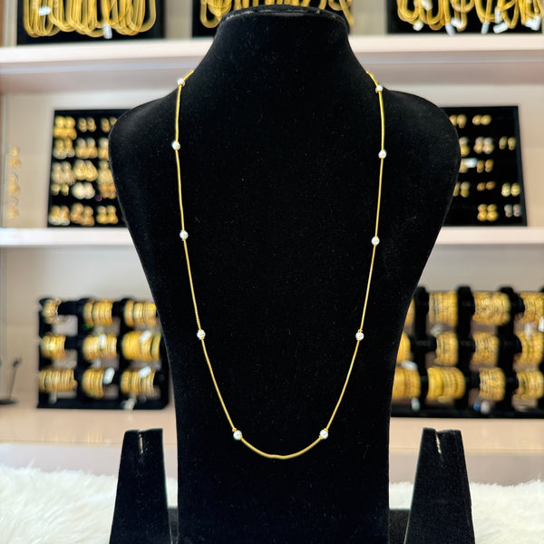 Gold Long Chain - Thin