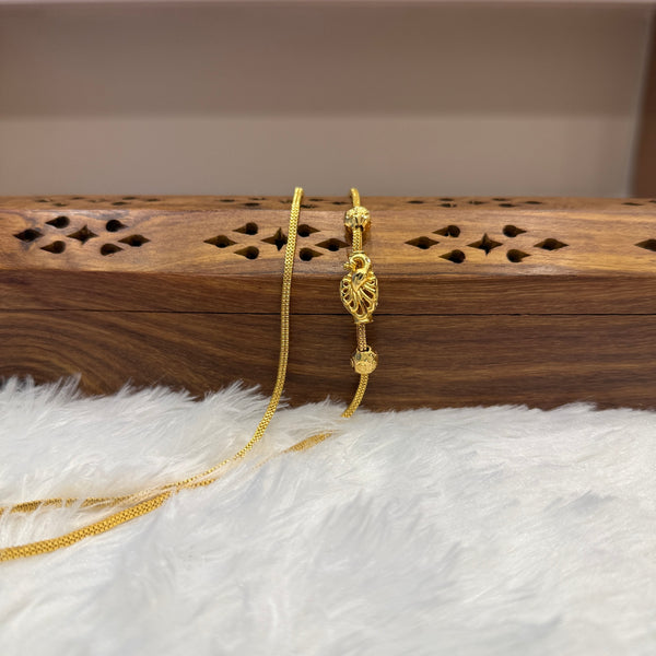 Gold Mugappu Chain Plain