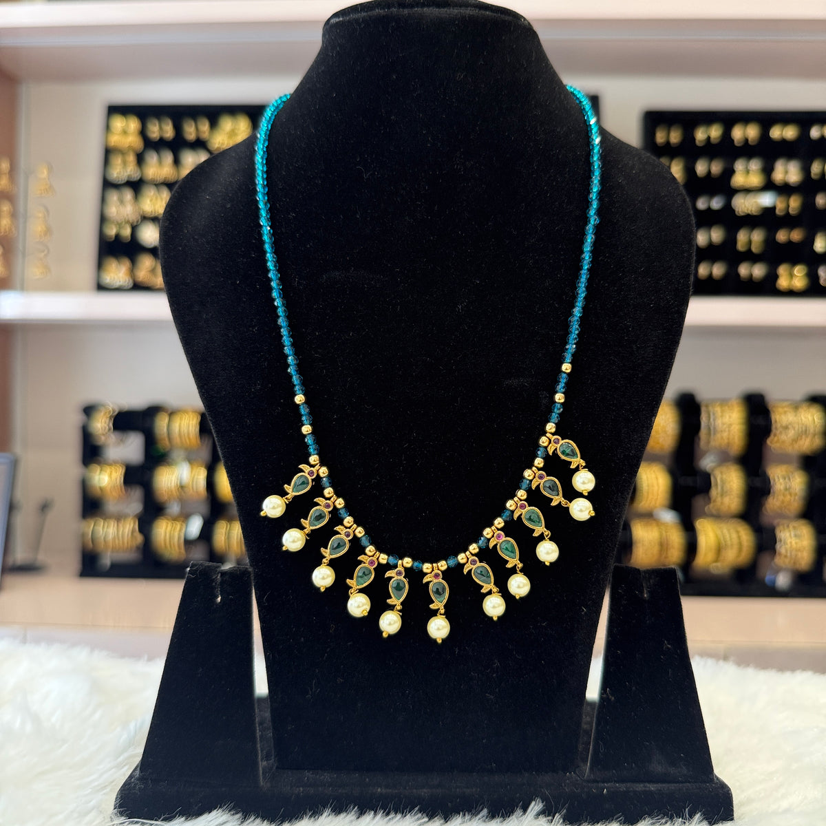 Gold Crystal Chain