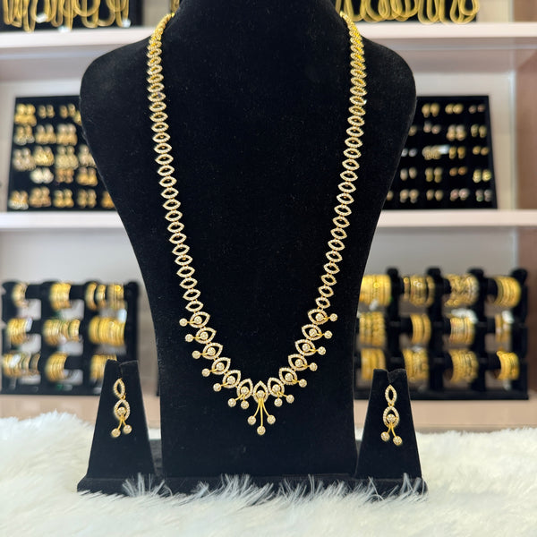 Antique Gold Matte Long Haram