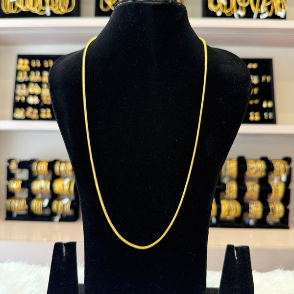 Gold Long Chain - Thin