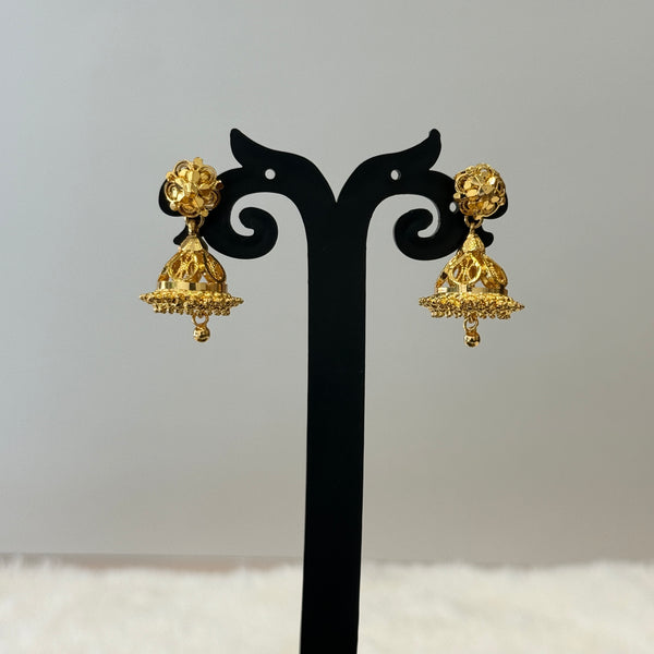 Gold Jhumka - JHG0012