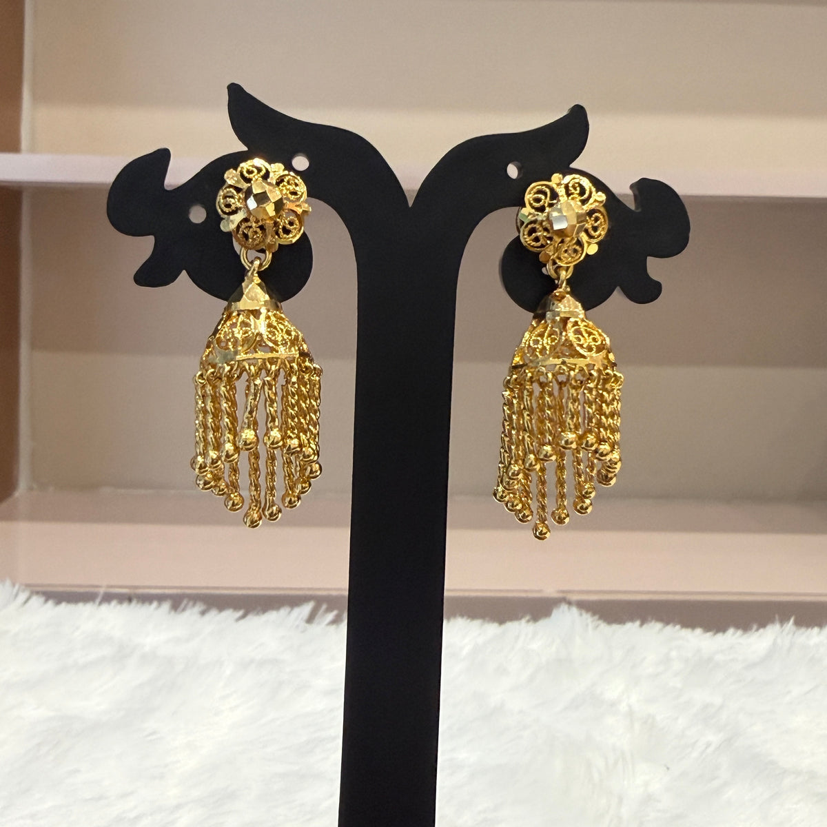 Gold Jhumka - JHG0026