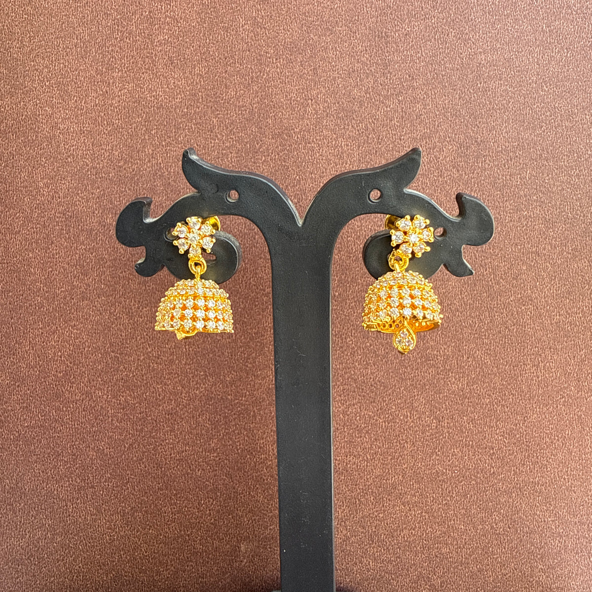 Gold Jhumka - JHG0048