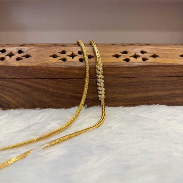 Gold Mugappu Kodi Stone
