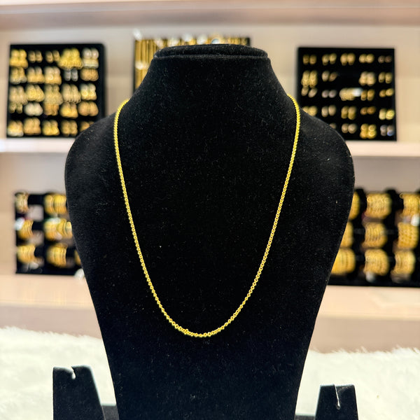 Gold Plain Chain