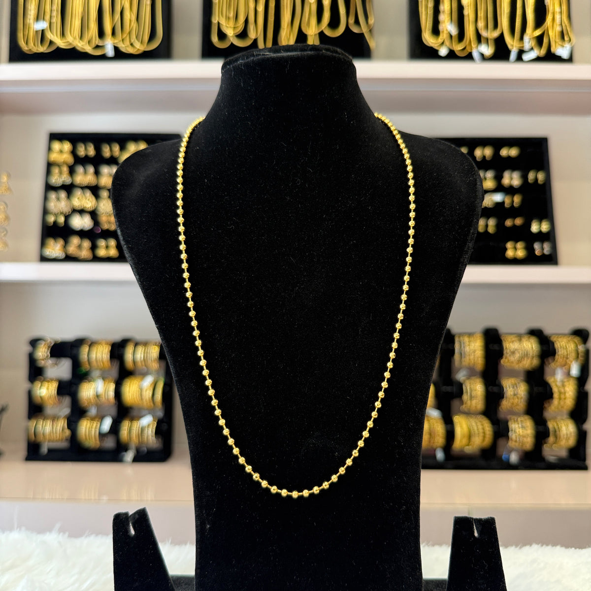Gold Long Chain - Thin