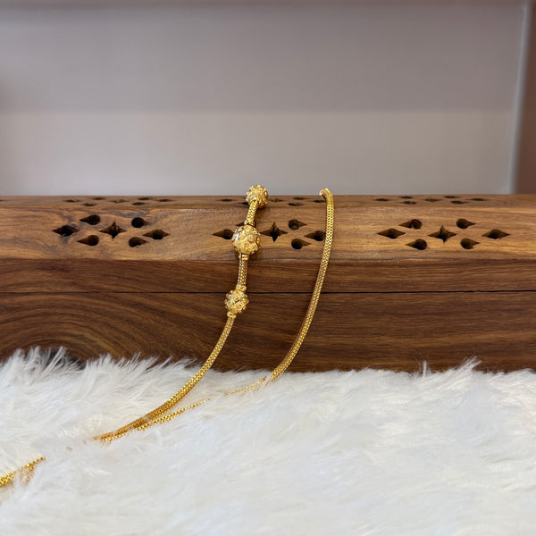 Gold Mugappu Chain Plain - MCP0022