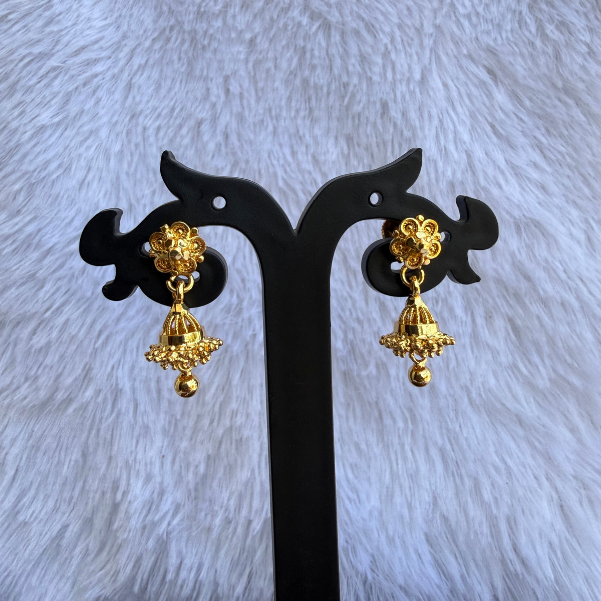 Gold Jhumka - JHG0043