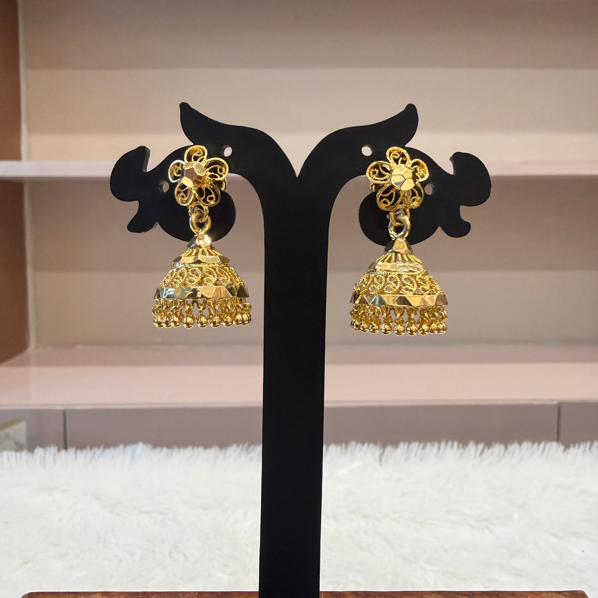 Gold Jhumka - JHG0065