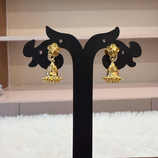 Gold Jhumka - JHG0068