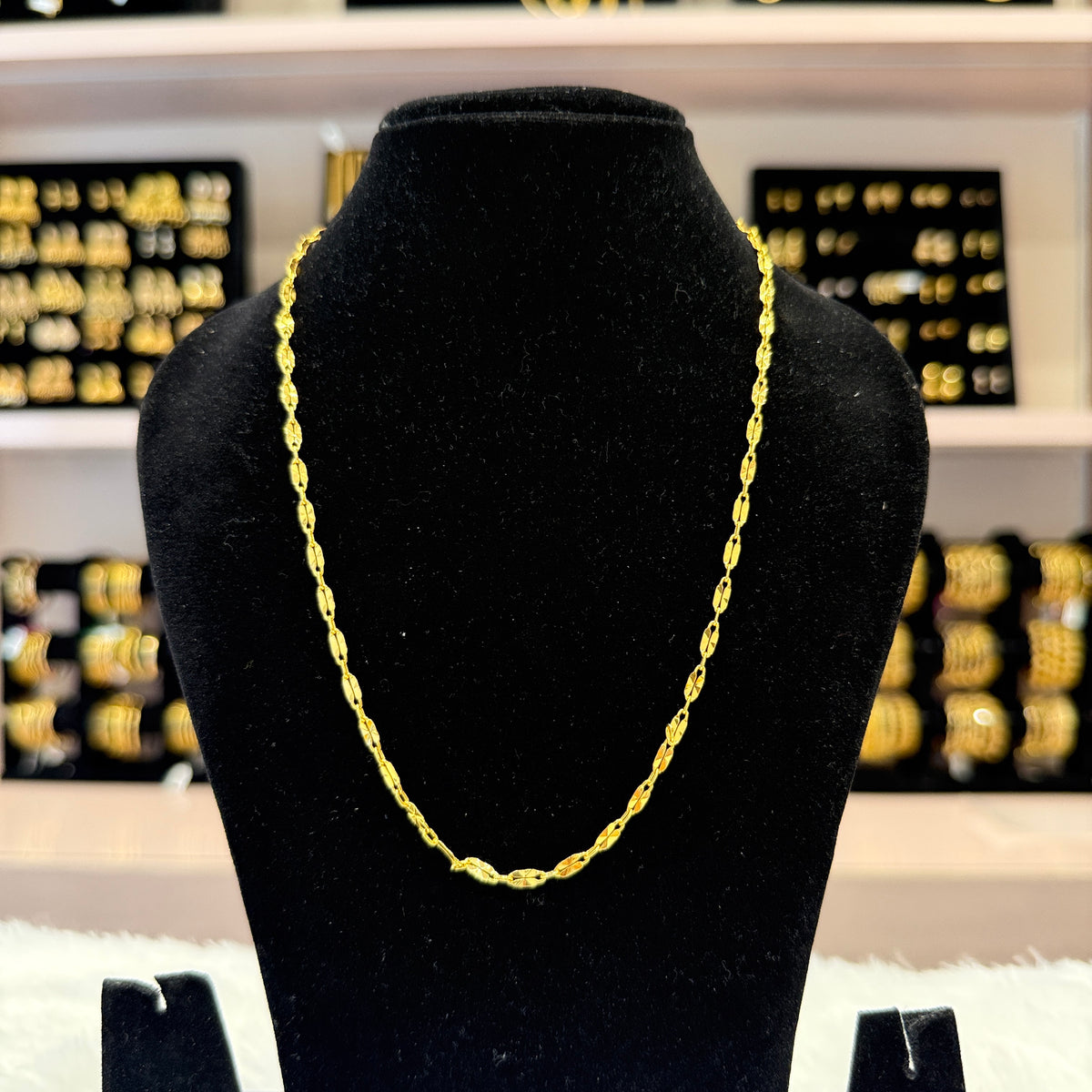 Gold Plain Chain