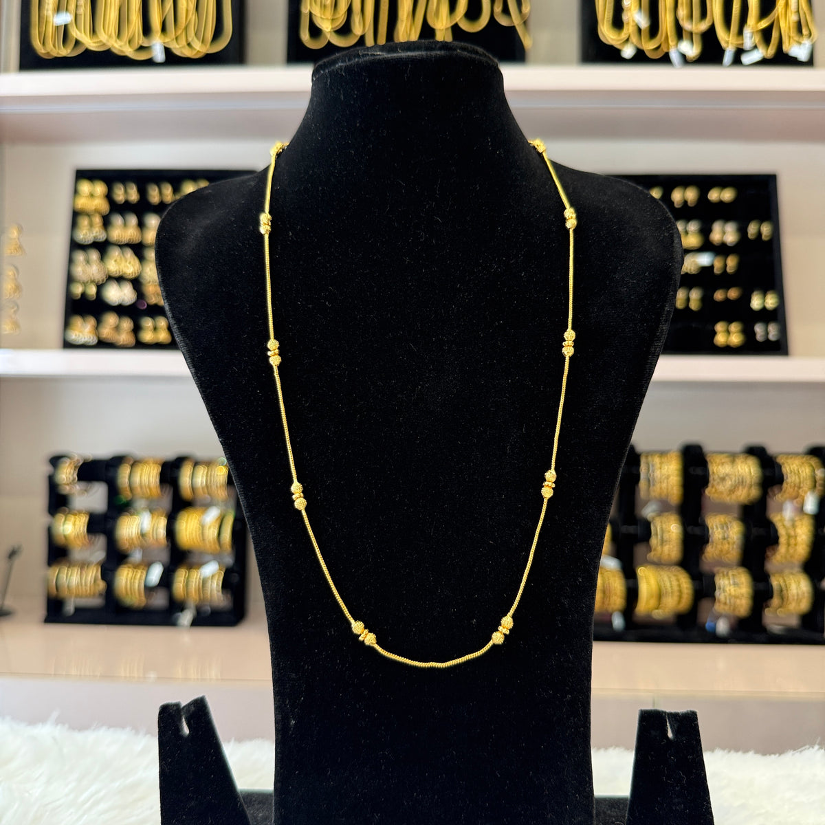 Gold Long Chain - Thin