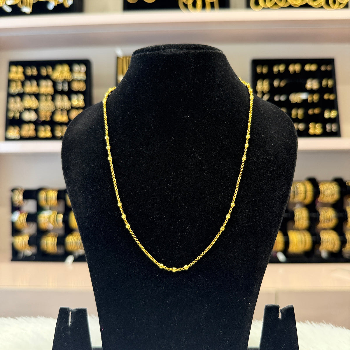 Gold Plain Chain