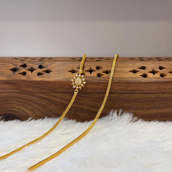 Gold Mugappu Chain Stone - MCS0087