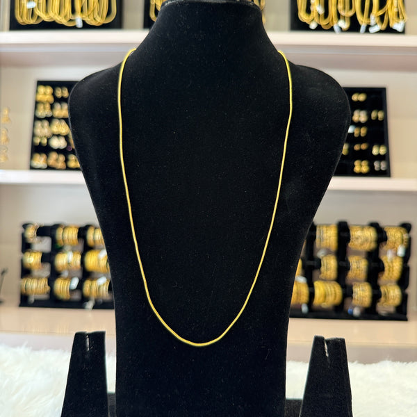 Gold Long Chain - Thin