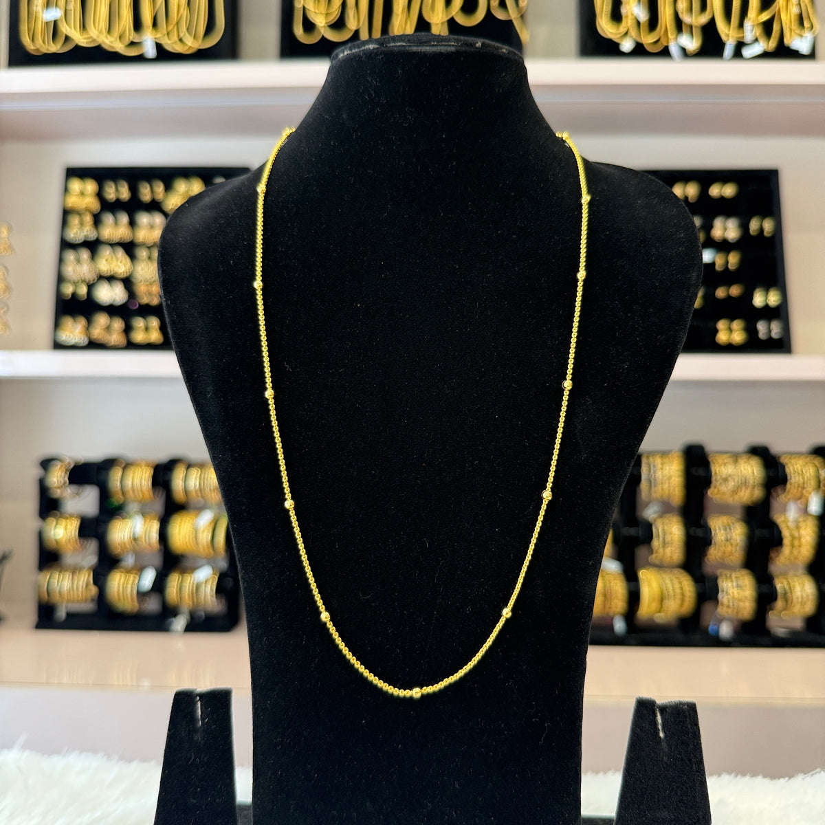 Gold Long Chain - Thin