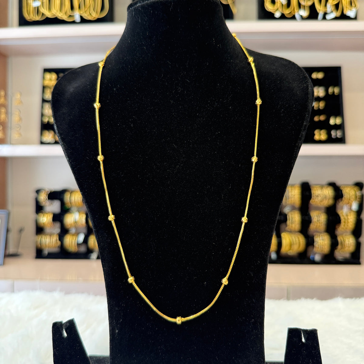 Gold Long Chain - Thin