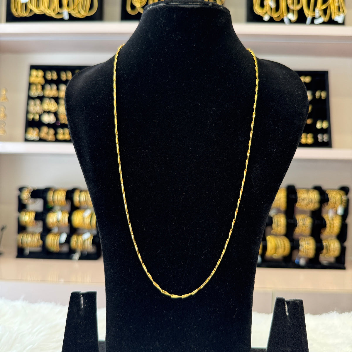 Gold Long Chain - Thin