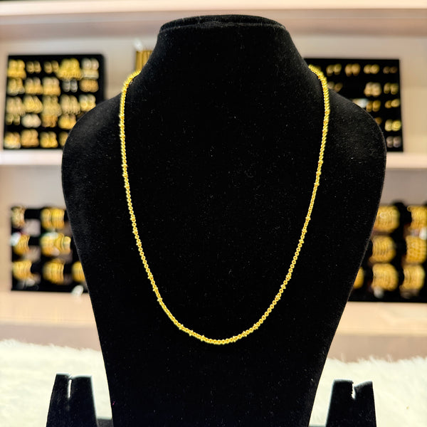 Gold Plain Chain