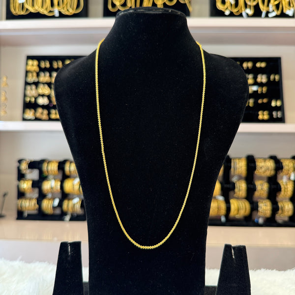 Gold Long Chain - Thin