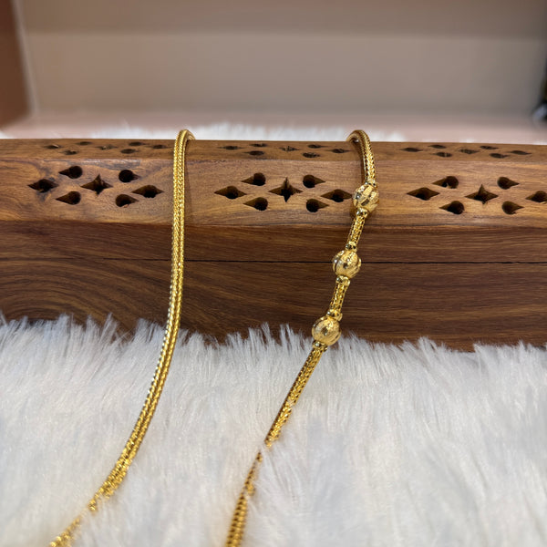 Gold Mugappu Kodi Plain - MKP0015