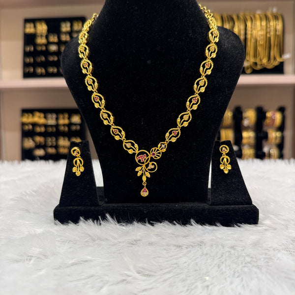 Gold Necklace - NKG0038