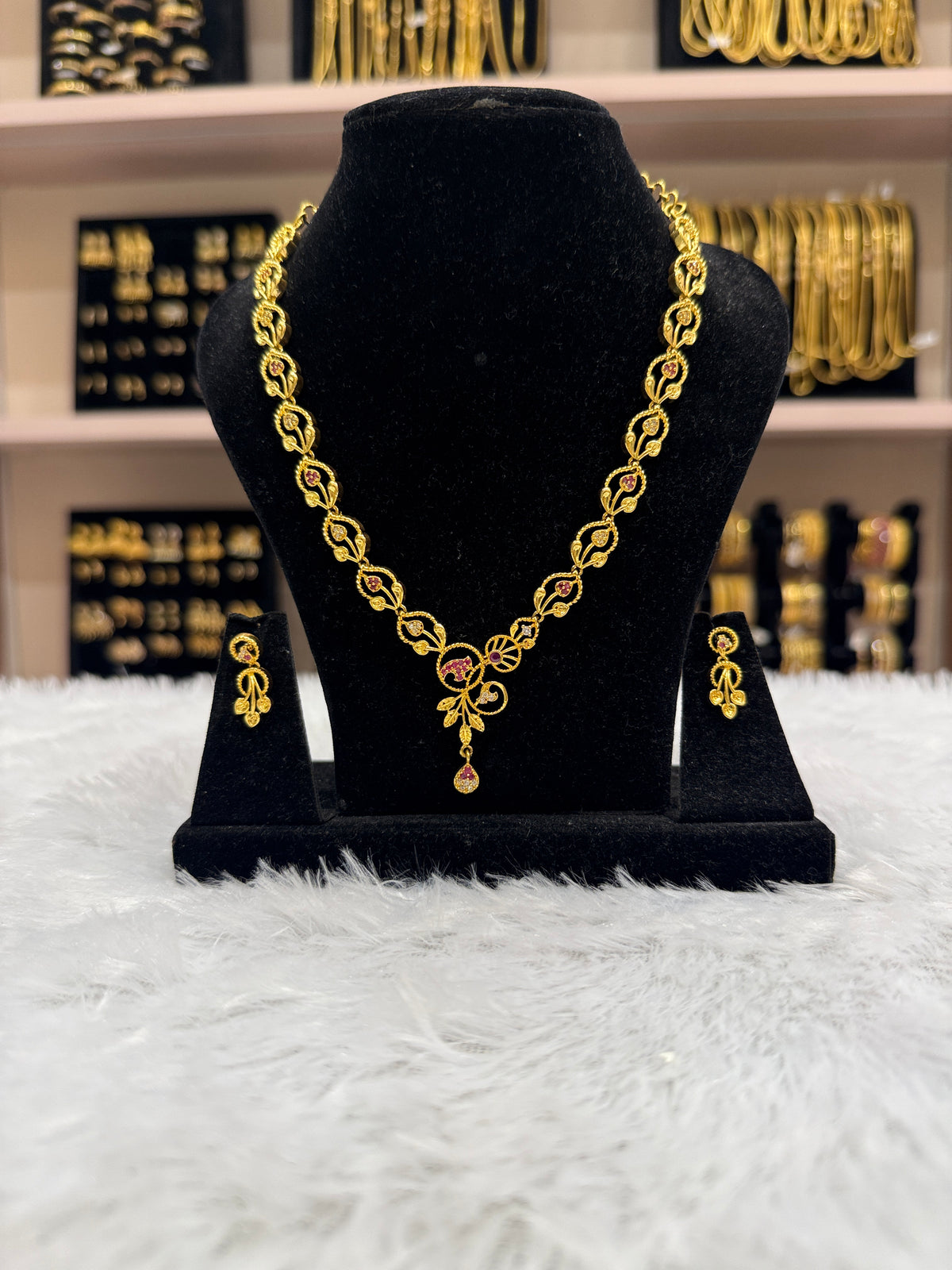 Gold Necklace - NKG0038