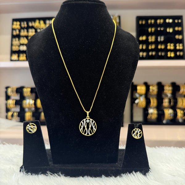 Diamond Pendant Set - PSD00038