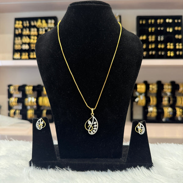Diamond Pendant Set - PSD00039