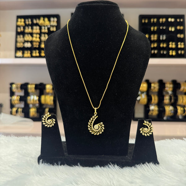 Diamond Pendant Set - PSD00041