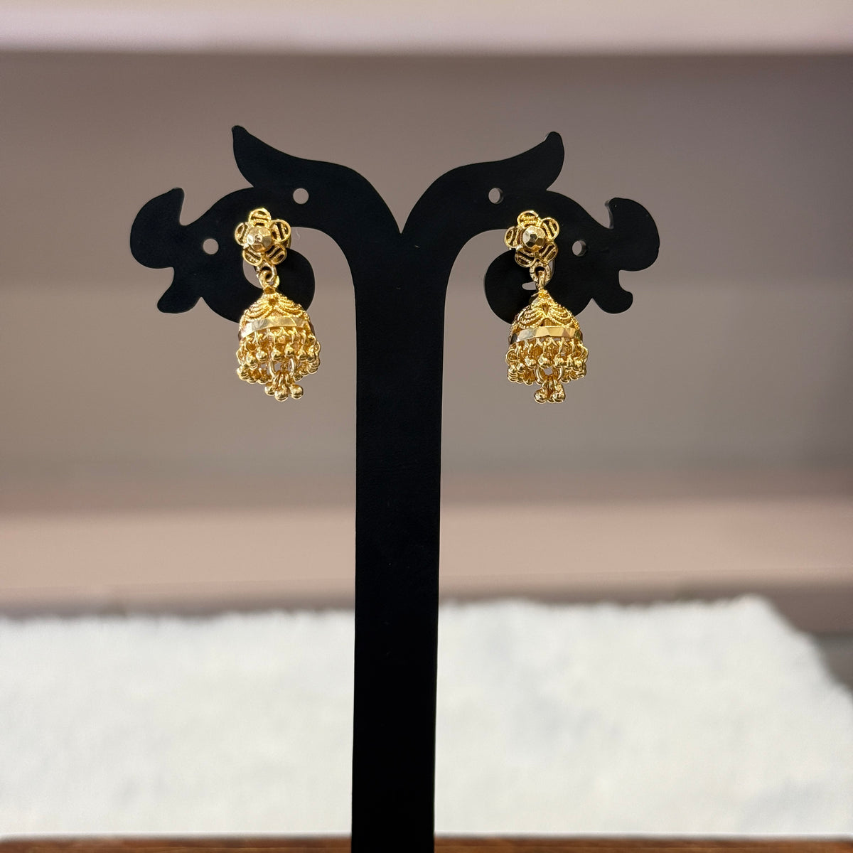 Gold Jhumka - JHG0023