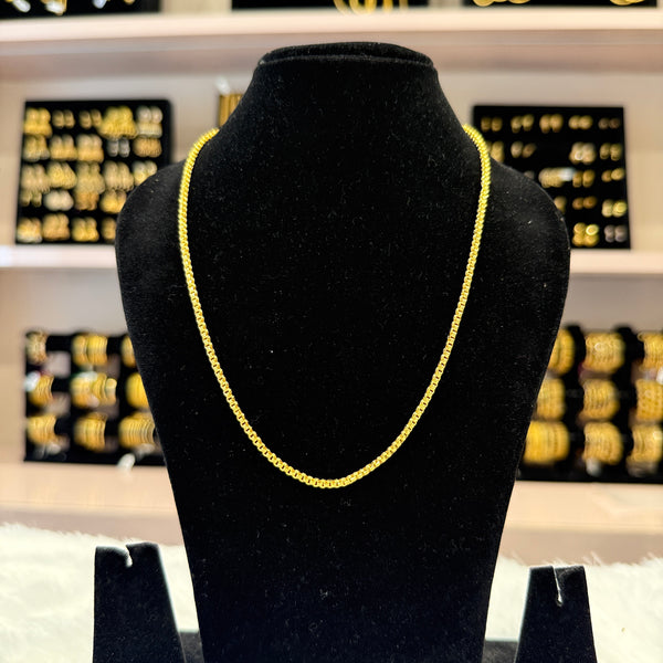 Gold Plain Chain