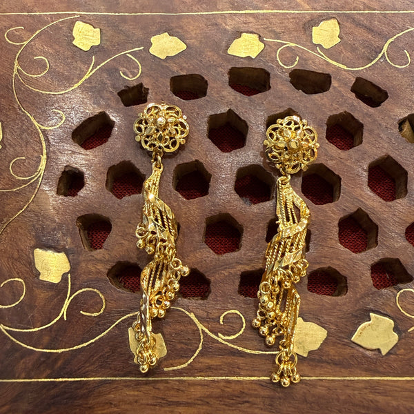Gold Jhumka - JHG0025